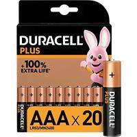 Duracell Batterie PLUS AAA 4 mAh Alkali 1.5 V 20 20 Stück