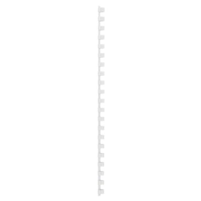 Plastikbinderücken A4 PVC für 65 Blatt 10 mm Weiß 100 Stück