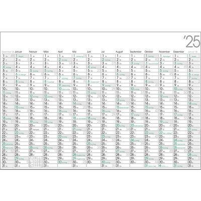 Kalender HP14GL 2025 Papier Weiß Deutsch