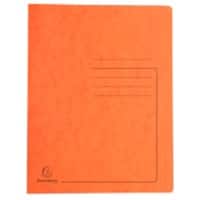 Exacompta Schnellhefter 39994E DIN A4 Pressspankarton meliert 27,2 (B) x 0,2 (T) x 31,8 (H) cm Orange 25 Stück