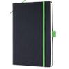 Sigel Conceptum Notebook DIN A5 Punktkariert Seitlich gebunden Kunststoff Hardback Schwarz, Grün Perforiert 97 Seiten