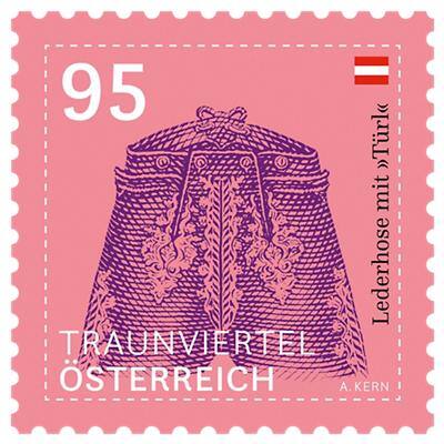 Post AG/Österreichische Post Briefmarken Traunviertel Selbstklebend 100 Stück 0,95 Euro