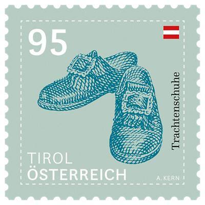 Post AG/Österreichische Post Tirol Briefmarken 0,95 € 4 Stück