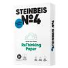 Steinbeis Evolution No.4 DIN A3 Druckerpapier 100% Recycelt 80 g/m² Glatt Weiß 500 Blatt