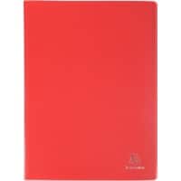 Exacompta OpaK Präsentationsmappe 60 Taschen A4 Rot 8 Stück