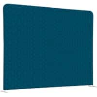 SHOWDOWN EU Raumteiler Aluminium Blau 1.984 x 450 x 1.502 mm