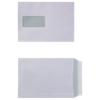 Viking Briefumschläge Mit Fenster C5 162 (B) x 229 (H) mm Abziehstreifen Weiß 90 g/m² 500 Stück