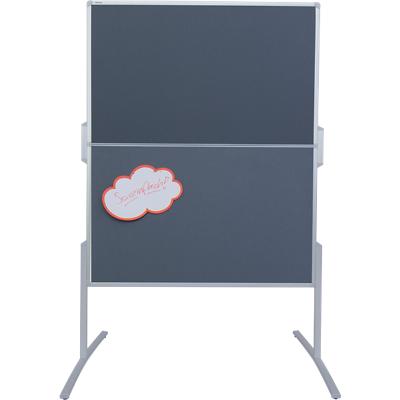 Franken Moderationstafel Grau 120 x 150 cm