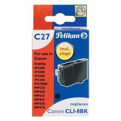 Kompatible Pelikan Canon CLI-8BK Tintenpatrone Schwarz