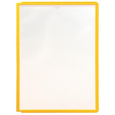 DURABLE Sichttafeln Sherpa® DIN A4 Gelb Polypropylen 23,5 x 2 x 32 cm 5 Stück