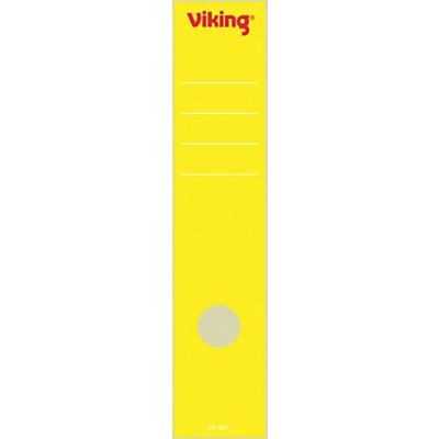 Viking Rückenschilder Spezial Lang 60 x 285 mm Gelb 10 Stück