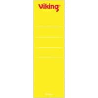 Viking Rückenschilder Spezial Kurz 60 x 191 mm Gelb 10 Stück