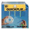 DURABLE CD-/DVD-Aufbewahrungsbox QUICKFLIP STANDARD 10 Stück