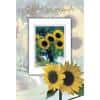 bsb-obpacher Geburtstagskarte Sonnenblumen Gelb 10 Stück