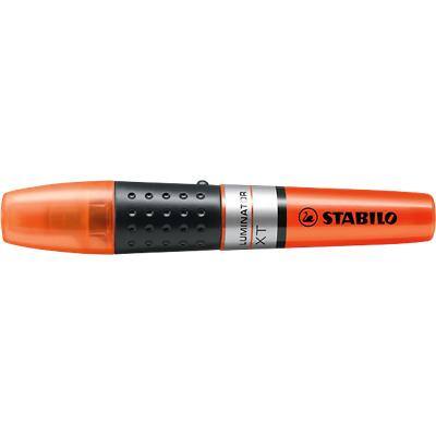 STABILO LUMINATOR Textmarker Orange Breit Keilspitze 2+5 mm