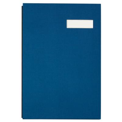 PAGNA Unterschriftsmappe mit 20 Fächern Blau A4 21 x 29,7 cm