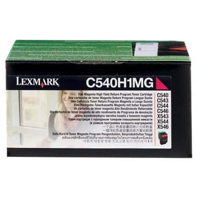 Lexmark Original Tonerkartusche C540H1MG Magenta