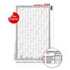 Güss Kalender GmbH Jahresplaner A1 2022 1 Jahr pro Seite Hoch Weiß 96,5 x 100 cm