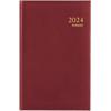 Brepols Buchkalender 2025 Spezial 1 Tag / 1 Seite Deutsch, Englisch, Französisch, Niederländisch Burgunder