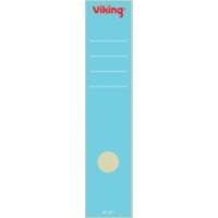 Viking Rückenschilder 60 mm x 285 mm Blau 10 Stück