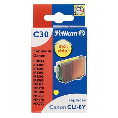 Kompatible Pelikan Canon CLI-8Y Tintenpatrone Gelb