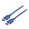 Valueline USB-A Kabel USB Blau 0.5 m