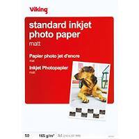 Viking Inkjet Everyday Fotopapier Matt A4 165 g/m² Weiß 50 Blatt