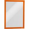 DURABLE Magaframe A4 Inforahmen Selbstklebend, Magnetisch Orange 487209 23,4 x 0,6 x 32,6 cm 2 Stück