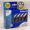 Kompatible Pelikan Epson T129540 Tintenpatrone 4106971 Schwarz & 3 Farbig 4 Stück
