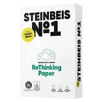 Steinbeis Classic No.1 DIN A4 Druckerpapier 100% Recycelt 80 g/m² Glatt Weiß 500 Blatt