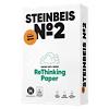 Steinbeis Trend No. 2 DIN A4 Druckerpapier 100 % Recycelt 80 g/m² Matt Weiß 500 Blatt