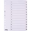 Viking Register A4 Weiß 12-teilig 11-fach Mylar 1 bis 12
