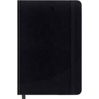 Foray Classic Notebook A5 Liniert Gebunden PP (Polyproplylen) Hardback Schwarz Nicht perforiert 160 Seiten 80 Blatt