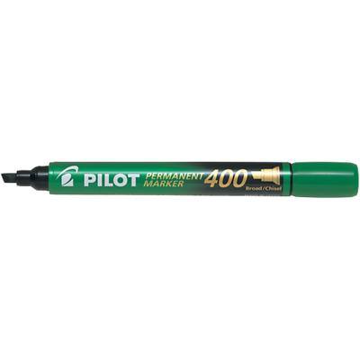 Pilot Super Grip 400 Permanentmarker Keilspitze 1,5 - 4 mm Grün Nachfüllbar