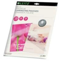 Leitz iLAM Premium Laminierfolien A4 Nein Glänzend 125 Mikron (2 x 125) Transparent 25 Stück