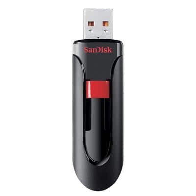 SanDisk USB-Stick Cruzer Glide™ 32 GB Schwarz