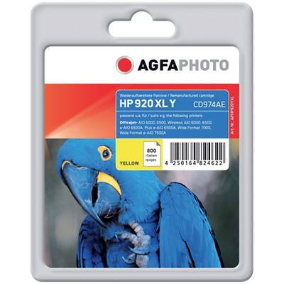 AgfaPhoto® Tintenpatrone für HP® No. 920 XL yellow, CD974AE Gelb