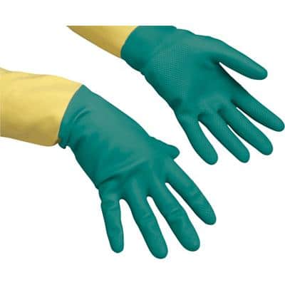Vileda Handschuhe Naturlatex Größe XL Grün 2 Stück