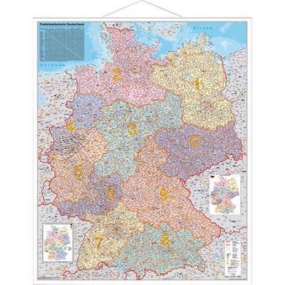 Stiefel Deutschland PostLeitzahlenkarte/9783929627541
