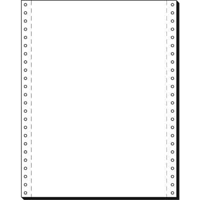 Sigel Endlospapier 12241 DIN A4 70 g/m² Längsperforation, 1-fach   Weiß 2000 Blatt