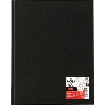 Canson DIN A4+ Skizzenbuch Schwarz 100 g/m² 50 Blatt