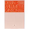 Canson Millimeterpapier DIN A3 80 g/m² 297 x 420 mm Orange 50 Stück