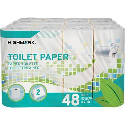 Niceday Professional Toilettenpapier 2-lagig 48 Rollen à 200 Blatt