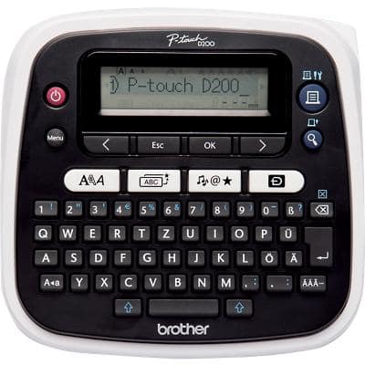 Brother Etikettendrucker P-Touch PT-D200BW QWERTZ