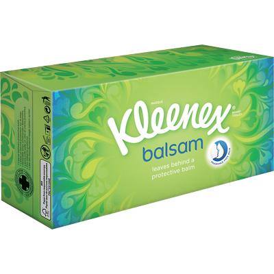 Kleenex Kosmetiktücher Balsam 4-lagig 60 Blatt