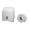 Kleenex Toilettenpapierspender Jumbo Plus Toilettenpapier Kunststoff Weiß