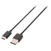 Valueline USB-A zu USB-C Kabel C/A Schwarz 1000