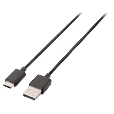 Valueline USB-A zu USB-C Kabel C/A Schwarz 1000
