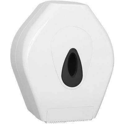 Toilettenpapierspender Mini ABS-Kunststoff Abschließbar Wandmontage Weiß