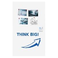 Legamaster wandmontierbares magnetisches Whiteboard Emaille WALL- UP 119.5 x 200 cm